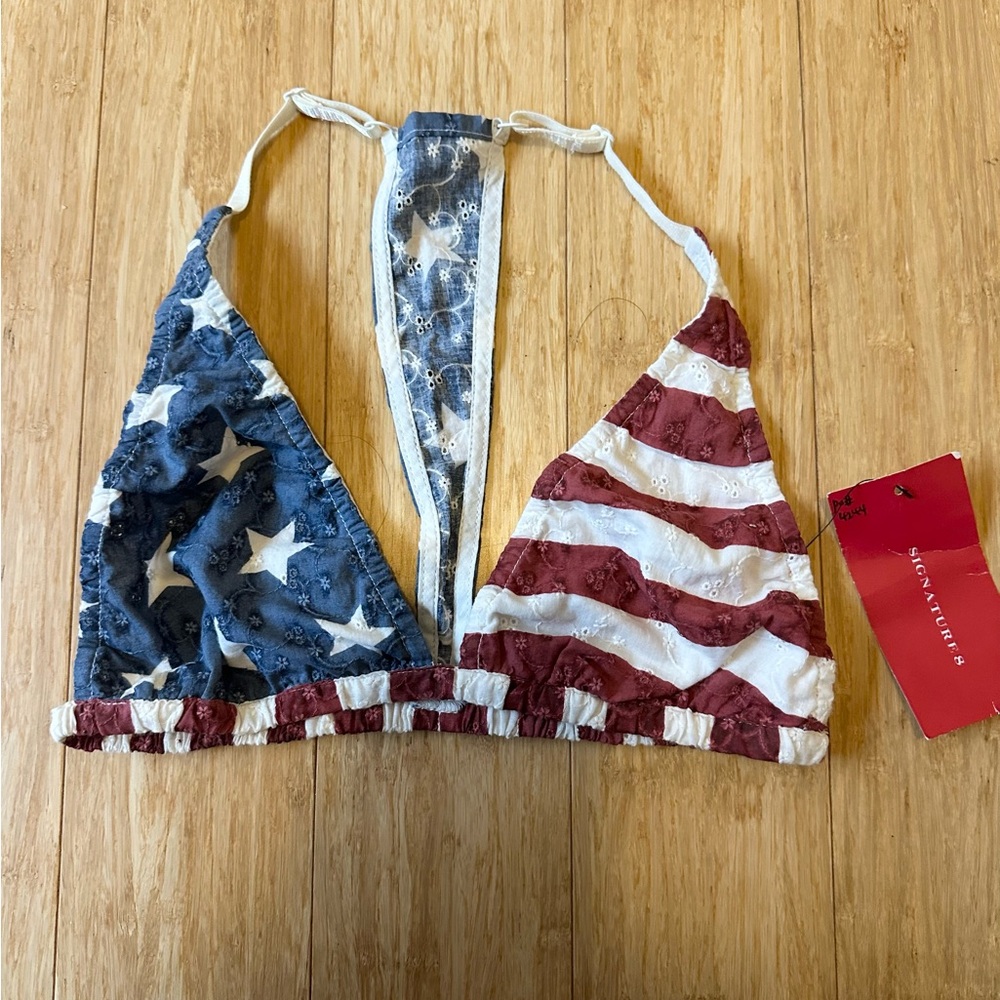 Signature8 Patriotic Stars and Stripes One Piece